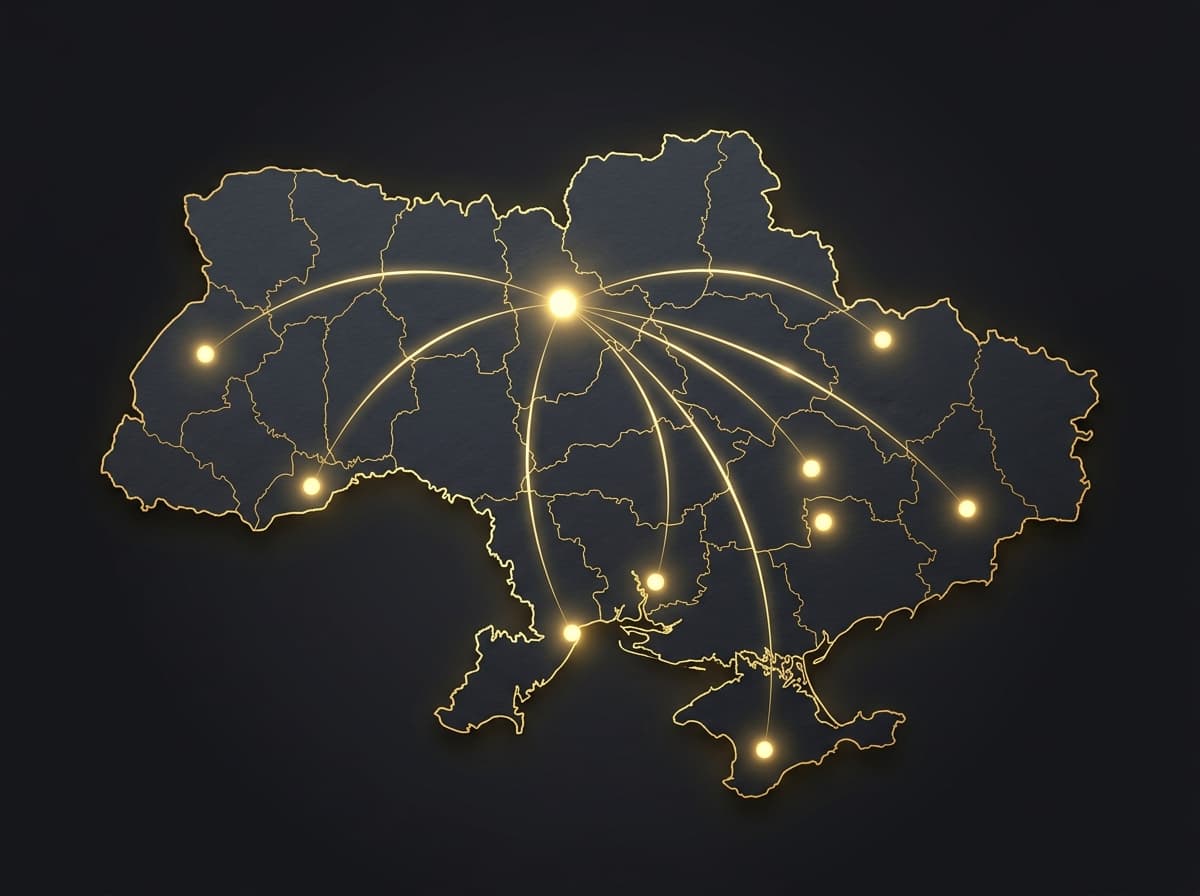 Royal Trans Service Ukraine Coverage Map